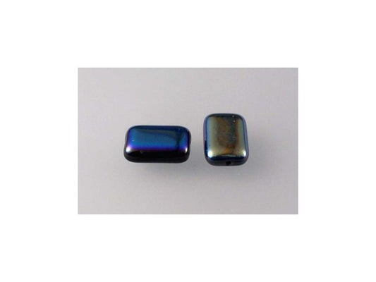 Pressed Beads Rectangle 23980/28701 Glass Czech Republic