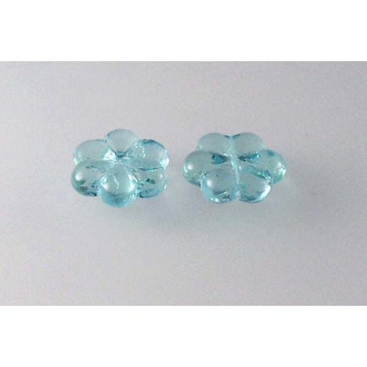 Pressed Beads Flower 13 mm, color: 57601, Bohemia Crystal Glass, Czechia 11130378