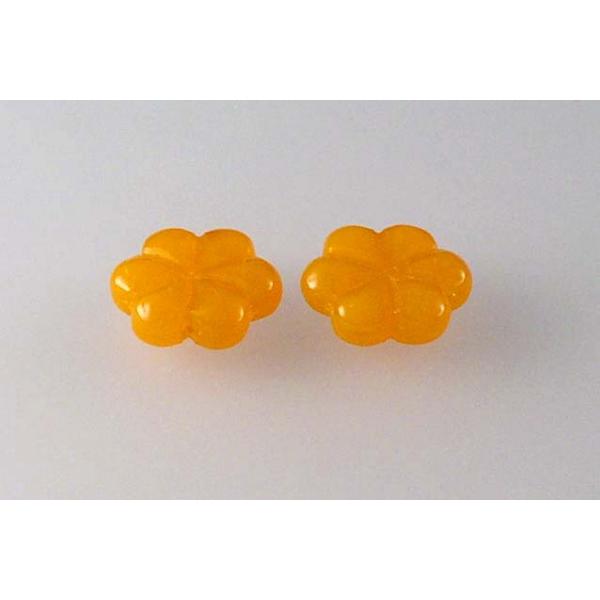 Pressed Beads Flower 13 mm, color: 81260, Bohemia Crystal Glass, Czechia 11130378