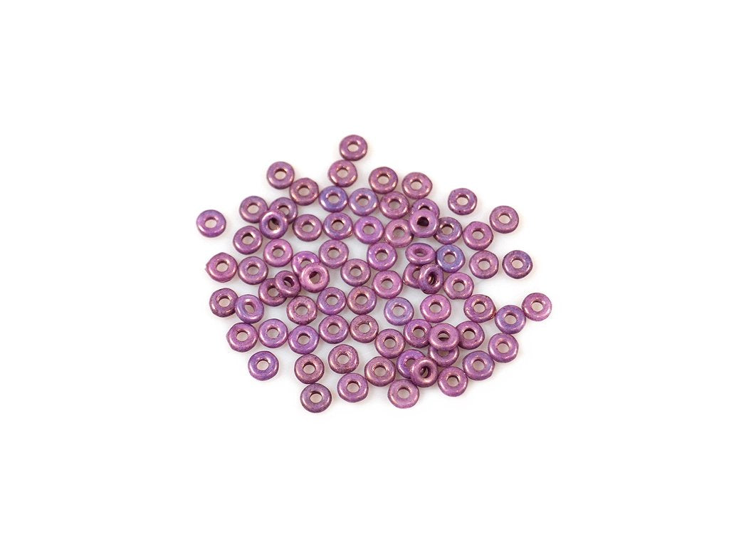 Demi Round O-bead Circular Spacer Beads 03000/15726 Glass Czech Republic