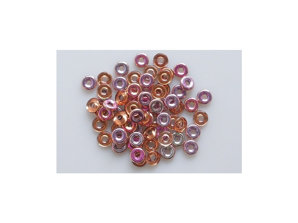 Demi Round O-bead Circular Spacer Beads 00030/27137 Glass Czech Republic