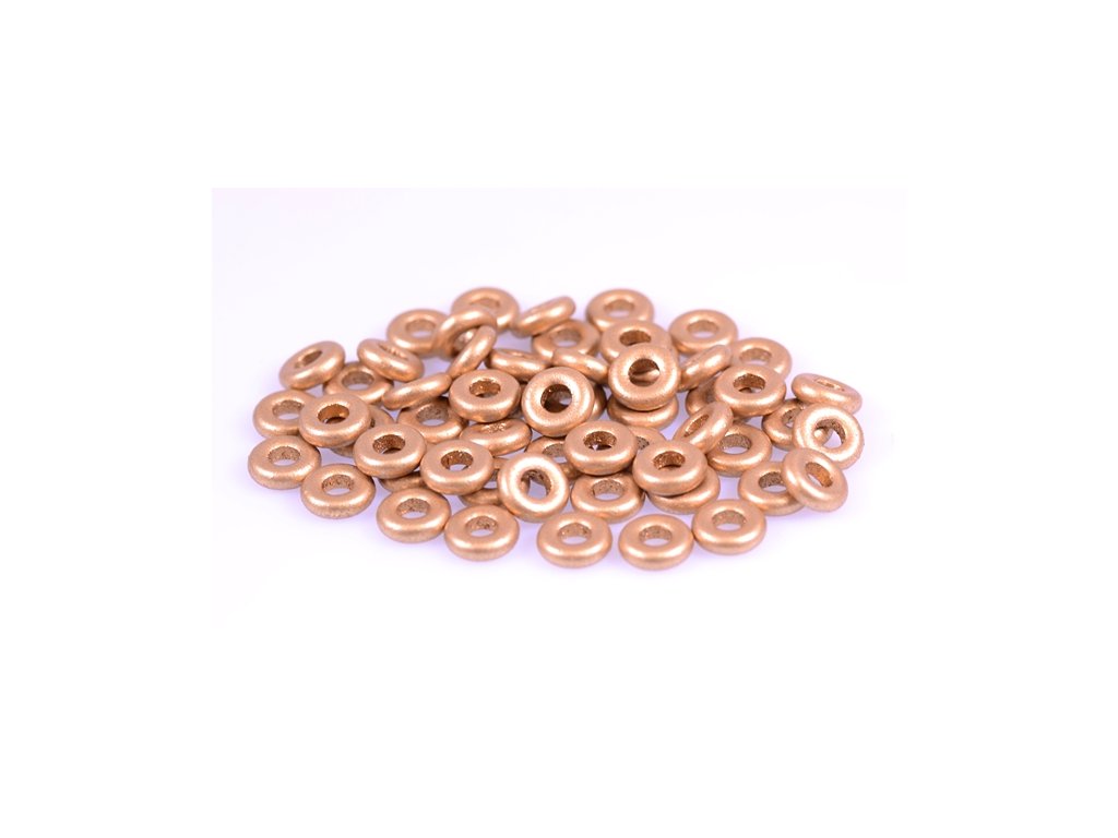Demi Round O-bead Circular Spacer Beads 1710 Glass Czech Republic