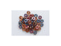 Demi Round O-bead Circular Spacer Beads 00030/29501 Glass Czech Republic
