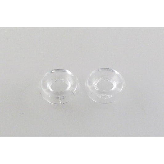 Demi Round O-bead Circular Spacer Beads 9 mm, Crystal (30), Bohemia Crystal Glass, Czechia 11144003