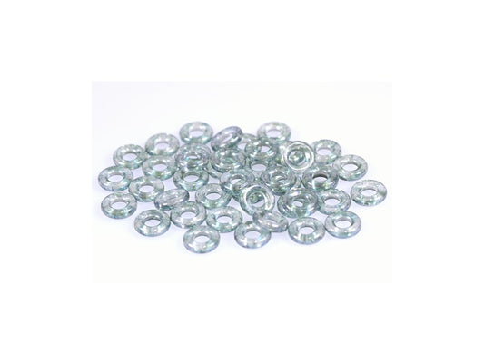 Demi Round O-bead Circular Spacer Beads 00030/15424 Glass Czech Republic