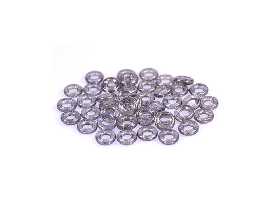 Demi Round O-bead Circular Spacer Beads 00030/15427 Glass Czech Republic
