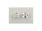 Demi Round O-bead Circular Spacer Beads 00030/28701 Glass Czech Republic