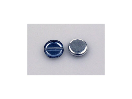 Pressed Beads Flat Round 00030/29801 Glass Czech Republic