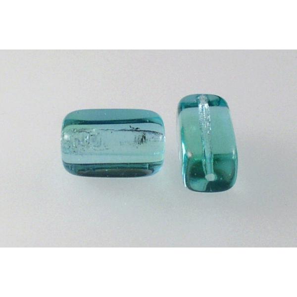 Pressed Beads Square Rectangle 14 x 9 mm, color: 57601, Bohemia Crystal Glass, Czechia 11149009