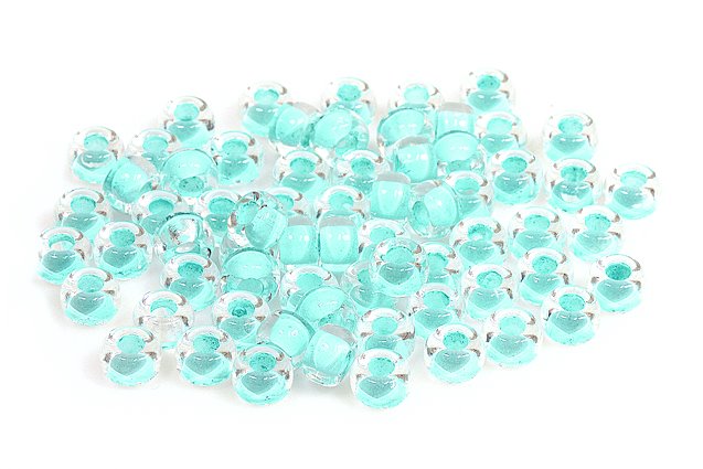 Pressed Beads Pony Bagel 6 mm, Crystal 38353 (30-38353), Bohemia Crystal Glass, Czechia 11149017