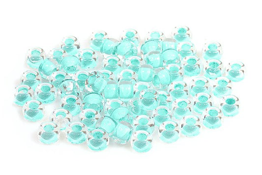 Pressed Beads Pony Bagel 6 mm, Crystal 38353 (30-38353), Bohemia Crystal Glass, Czechia 11149017