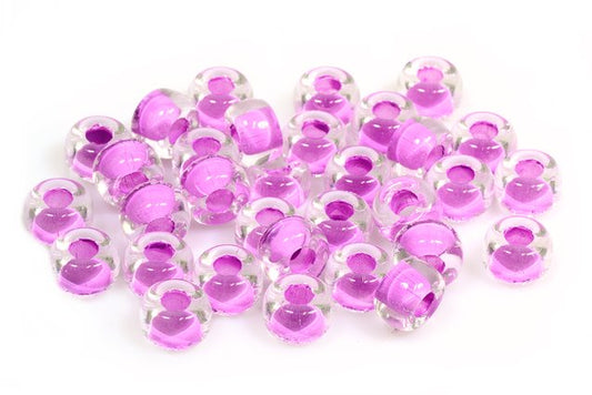 Pressed Beads Pony Bagel 9 mm, Crystal 38326 (30-38326), Bohemia Crystal Glass, Czechia 11149017