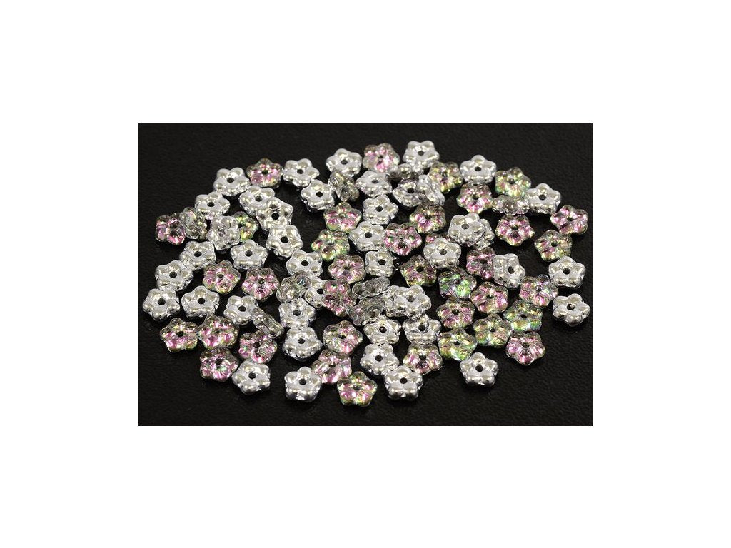 Pressed Beads Flower 00030/55007 Glass Czech Republic