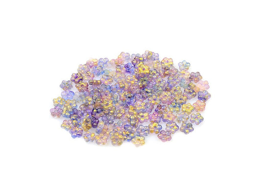 Pressed Beads Flower 48002/56982 Glass Czech Republic