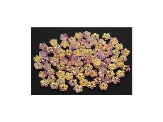 Pressed Beads Flower 48016/56982 Glass Czech Republic