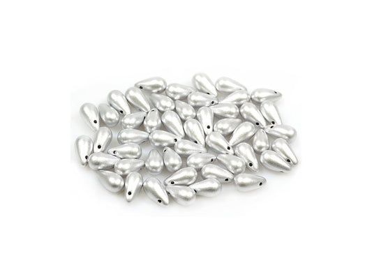 Pressed Beads Drop 1700 Glass Czech Republic