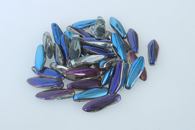 Dagger Beads 5 x 16 mm, Crystal 22201 (30-22201), Bohemia Crystal Glass, Czechia 11169014