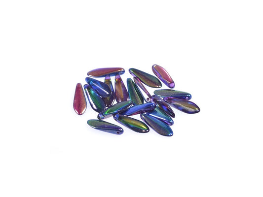 Pressed Beads Dagger Thorn 00030/95100 Glass Czech Republic