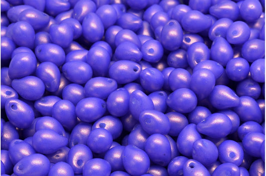 ドロップビーズ、ホワイト 24110 (02010-24110)、ガラス、チェコ共和国