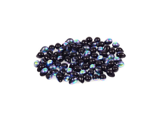 Pressed Beads Drop 23980/28701 Glass Czech Republic
