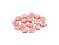Pressed Beads Heart Leaf 70120/15495 Glass Czech Republic