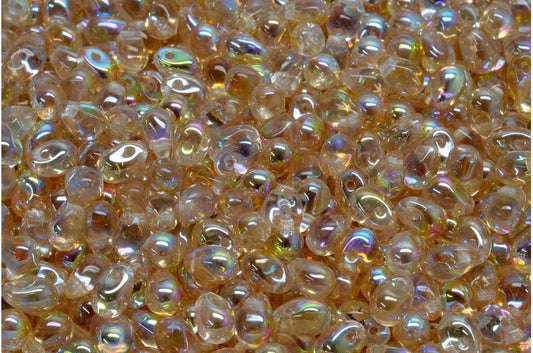 Drop Beads, Crystal 98531 (00030-98531), Glass, Czech Republic