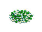 Pressed Beads Heart 50140/28701 Glass Czech Republic