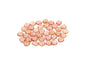 Pressed Beads Heart 70110/15495 Glass Czech Republic