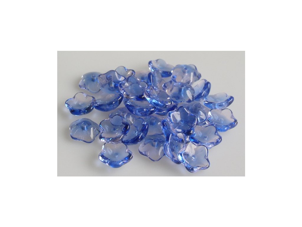 Pressed Beads Flower 37701 Glass Czech Republic