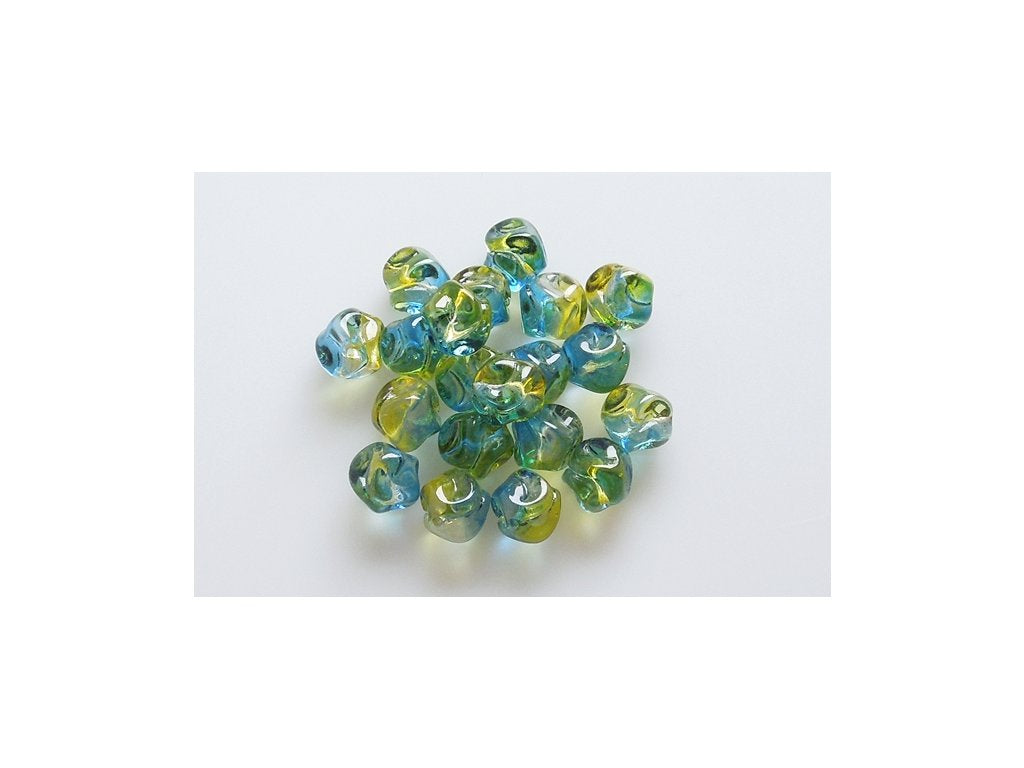 Pressed Beads Smashed Round 00030/48027 Glass Czech Republic