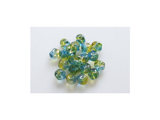 Pressed Beads Smashed Round 00030/48027 Glass Czech Republic