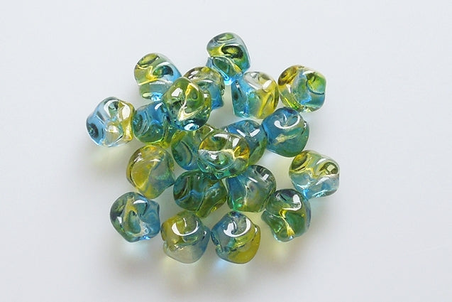 Pressed Beads Smashed Roun 11 mm, Crystal 48027 (30-48027), Bohemia Crystal Glass, Czechia 11199210