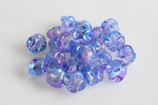 Pressed Beads Smashed Roun 11 mm, Crystal 48102 (30-48102), Bohemia Crystal Glass, Czechia 11199210