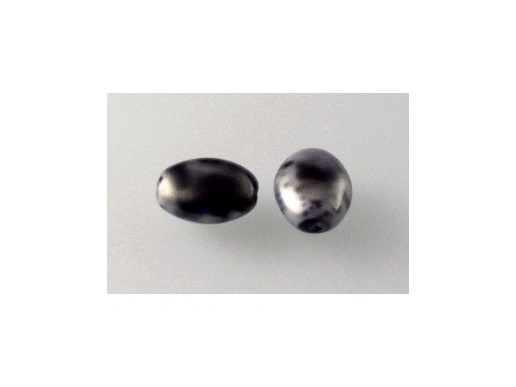 Pressed Beads Oval 84482 Glass Czech Republic