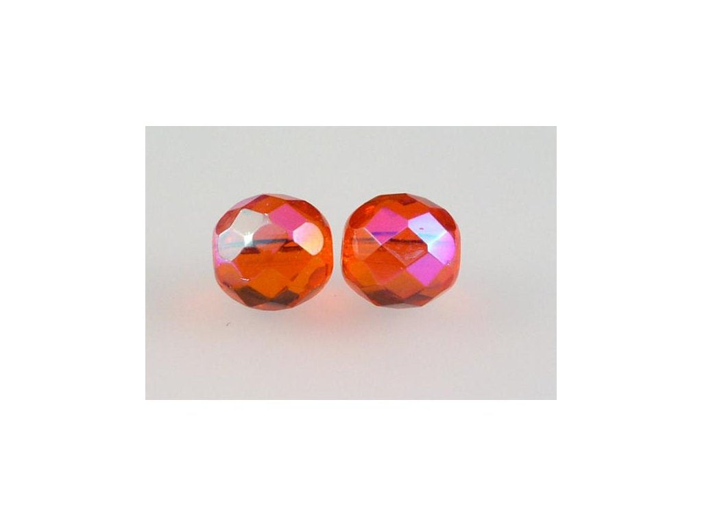 Fire Polished Faceted Beads Round 90040/28701 Glass Czech Republic