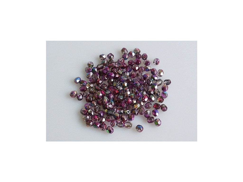 Fire Polished Faceted Beads Round 00030/48320 Glass Czech Republic