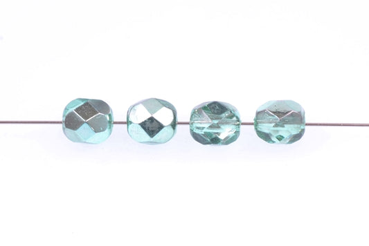 Fire Polished Faceted Beads Round 6 mm, Crystal 97368 (30-97368), Bohemia Crystal Glass, Czechia 15119001
