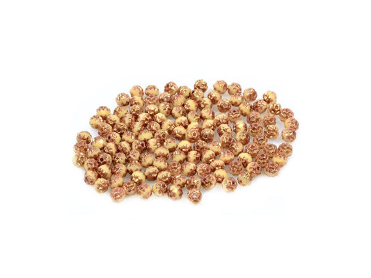 Fire Polished Faceted Beads Cathedral 13020/91434 Glass Czech Republic