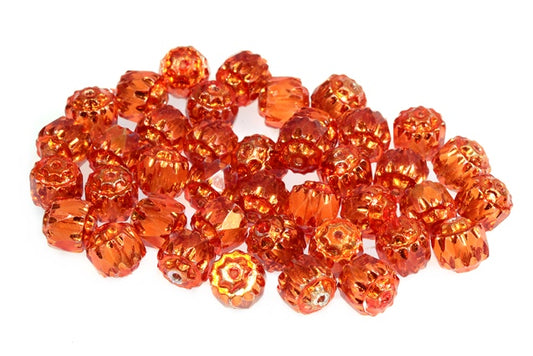 Fire Polished Faceted Beads Cathedral 6 mm, Crystal 98687 (30-98687), Bohemia Crystal Glass, Czechia 15119104