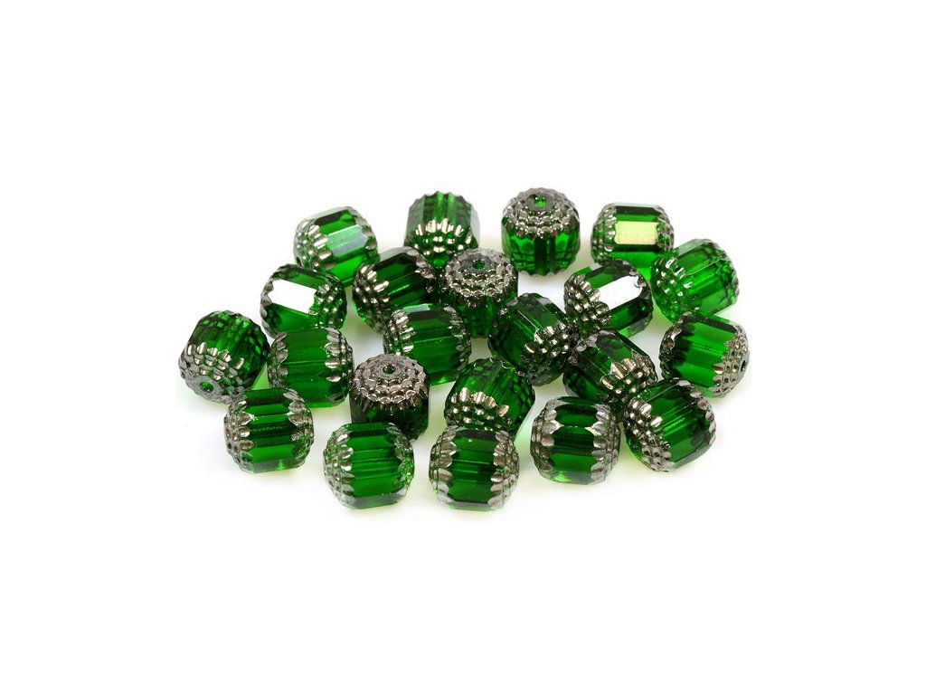 Fire Polished Faceted Beads Cathedral 50120/91436 Glass Czech Republic