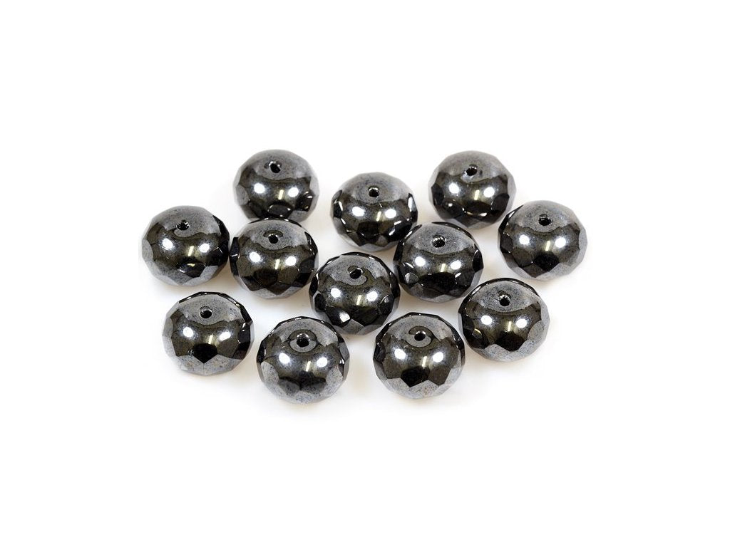 Fire Polished Faceted Beads Rondelle 23980/14400 Glass Czech Republic