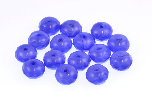 Fire Polished Faceted Beads Rondelle 9 mm, color: 36027, Bohemia Crystal Glass, Czechia 15135001