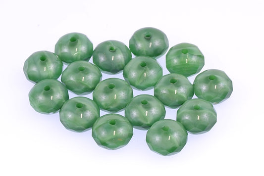 Fire Polished Faceted Beads Rondelle 9 mm, color: 56107, Bohemia Crystal Glass, Czechia 15135001