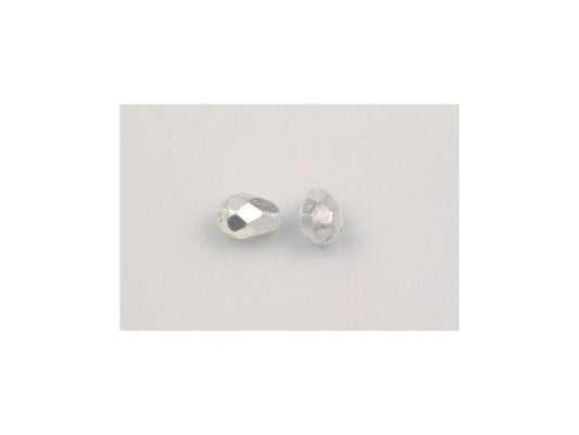 Fire Polished Faceted Beads Pear 00030/70402 Glass Czech Republic