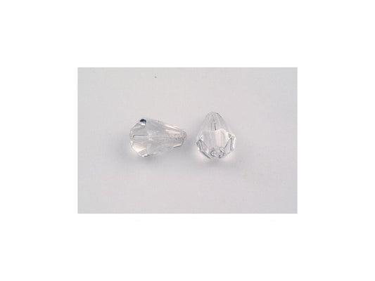 Fire Polished Faceted Beads Pear Drop Crystal Glass Czech Republic