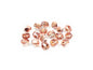 Fire Polished Faceted Beads Spiral Semi Round 00030/27101 Glass Czech Republic