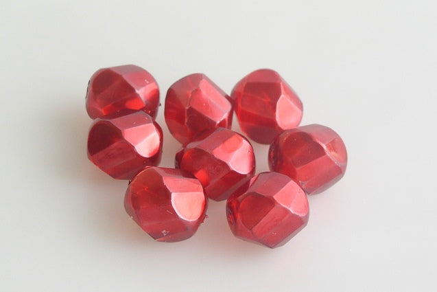 Fire Polished Faceted Beads Spiral Semi Round 10 mm, Crystal 70498 (30-70498), Bohemia Crystal Glass, Czechia 15199027