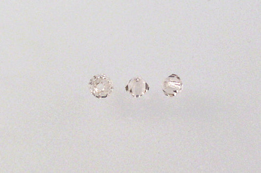 MC Bicone Xilion Cut beads High Sparkle 3 mm, Transparent Pink (70110), Bohemia Crystal Glass, Czechia 45169302