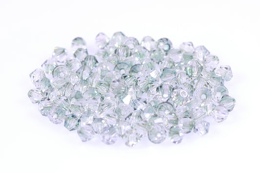 MC Bicone Xilion Cut beads High Sparkle 4 mm, Crystal Light Green (30-14257), Bohemia Crystal Glass, Czechia 45169302