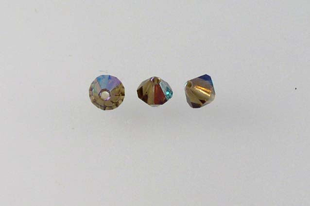 MC Bicone Xilion Cut beads High Sparkle 4 mm, 10240 Ab (10240-28701), Bohemia Crystal Glass, Czechia 45169302